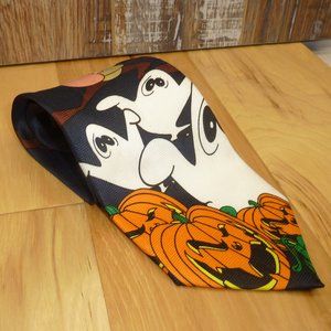 Halloween Night Looney Tune Tie